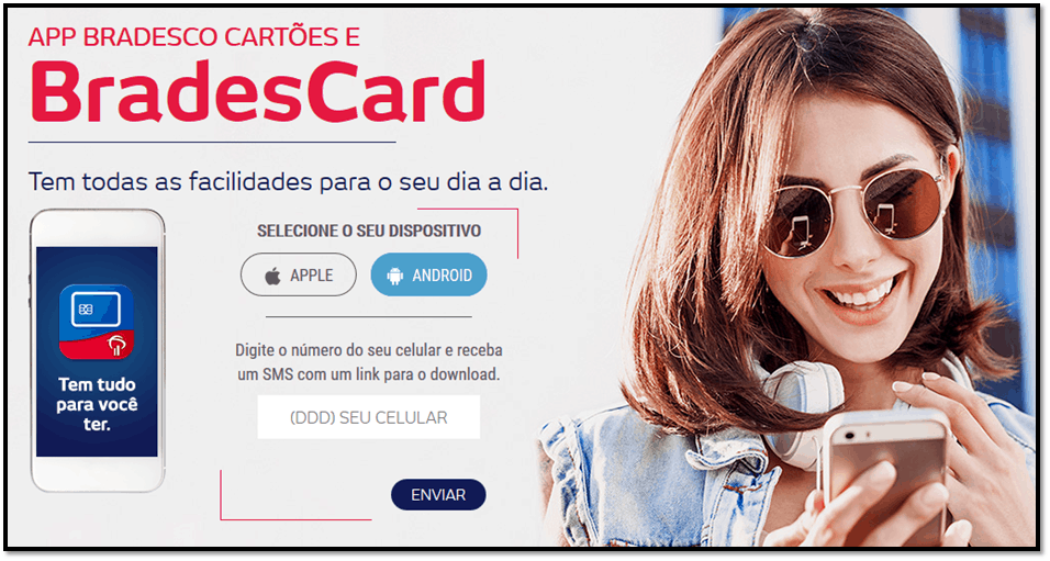 app do cartão bradescard